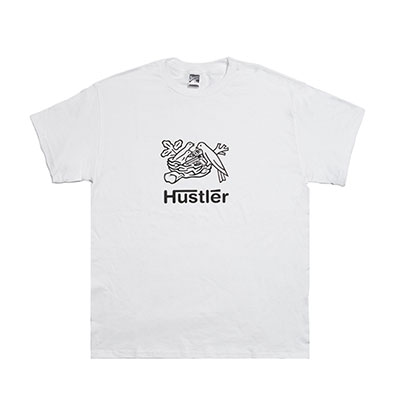 UWILLDIE(ユーウィルダイ)/ HUSTLER TEE -WHITE-