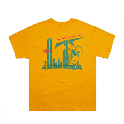 UWILLDIE(ユーウィルダイ)/ LEBANON TEE -YELLOW-
