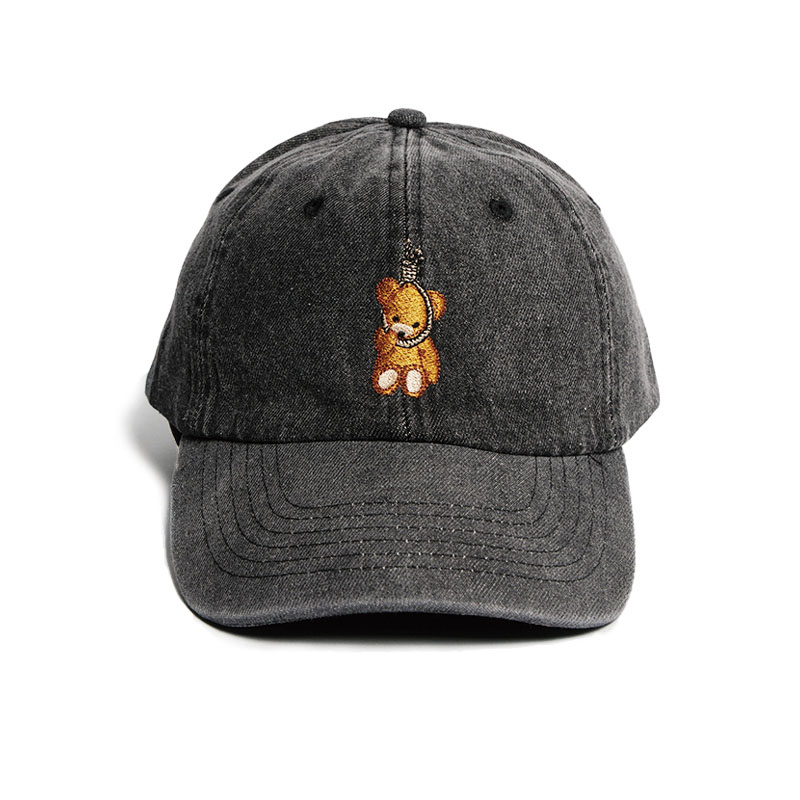 FLOWP(フロープ)/ KUMA DENIM CAP -W.BLACK-