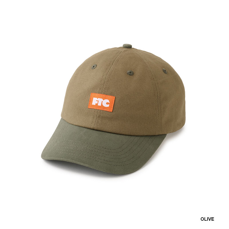 FTC(エフティーシー)/ SMALL LOGO 6 PANEL -2.COLOR-