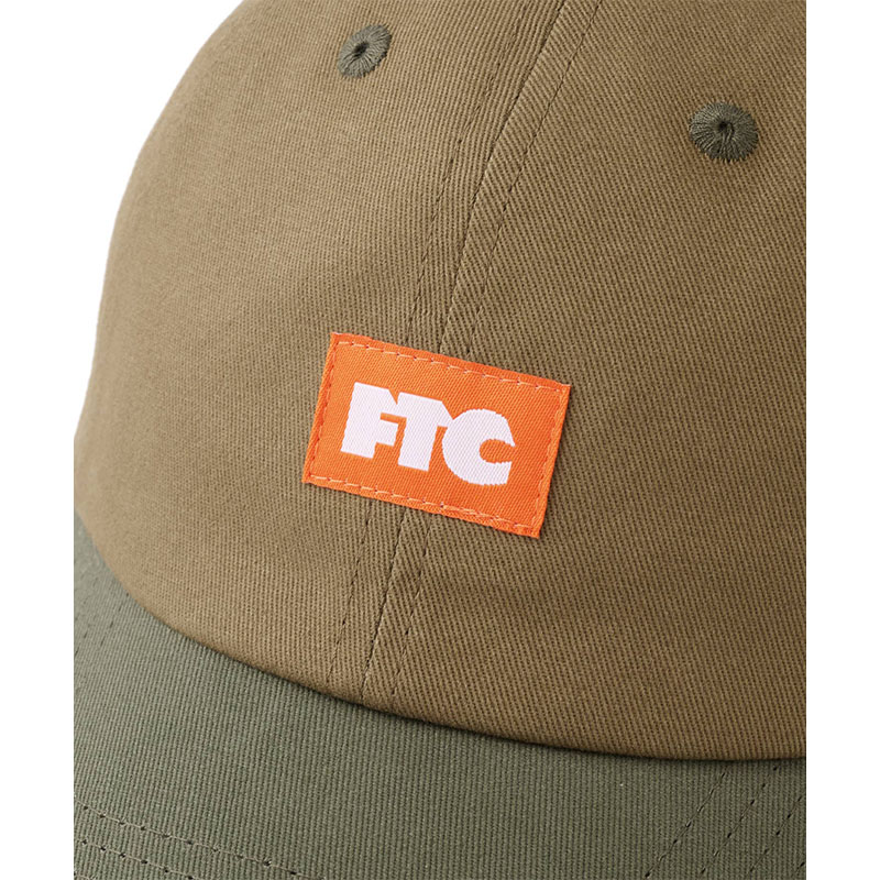 FTC(エフティーシー)/ SMALL LOGO 6 PANEL -2.COLOR-