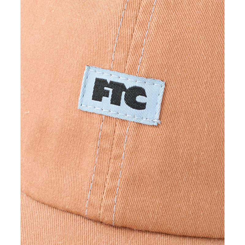 FTC(エフティーシー)/ CONTRAST STITCH SMALL LOGO 6 PANEL -3.COLOR-