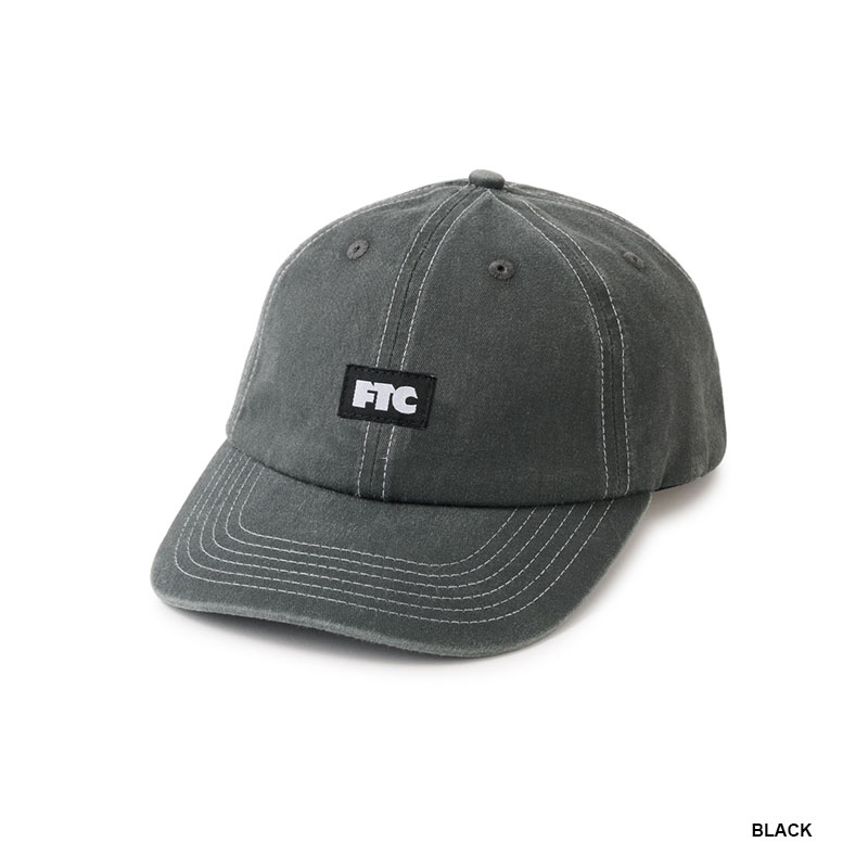 FTC(エフティーシー)/ CONTRAST STITCH SMALL LOGO 6 PANEL -3.COLOR-