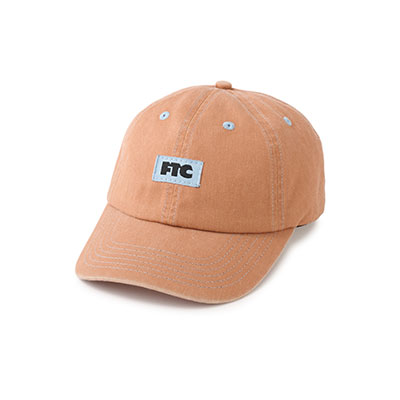 FTC(エフティーシー)/ CONTRAST STITCH SMALL LOGO 6 PANEL -3.COLOR-