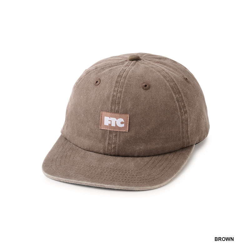 FTC(エフティーシー)/ PIGMENT SMALL LOGO 6 PANEL -3.COLOR-