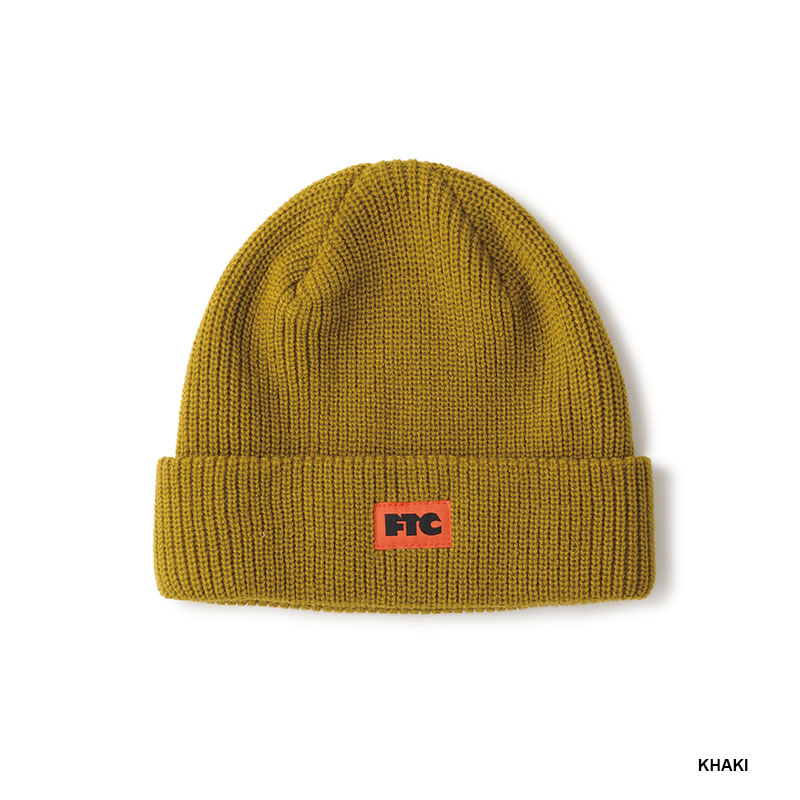 FTC(エフティーシー)/ BOX LOGO BEANIE -3.COLOR-