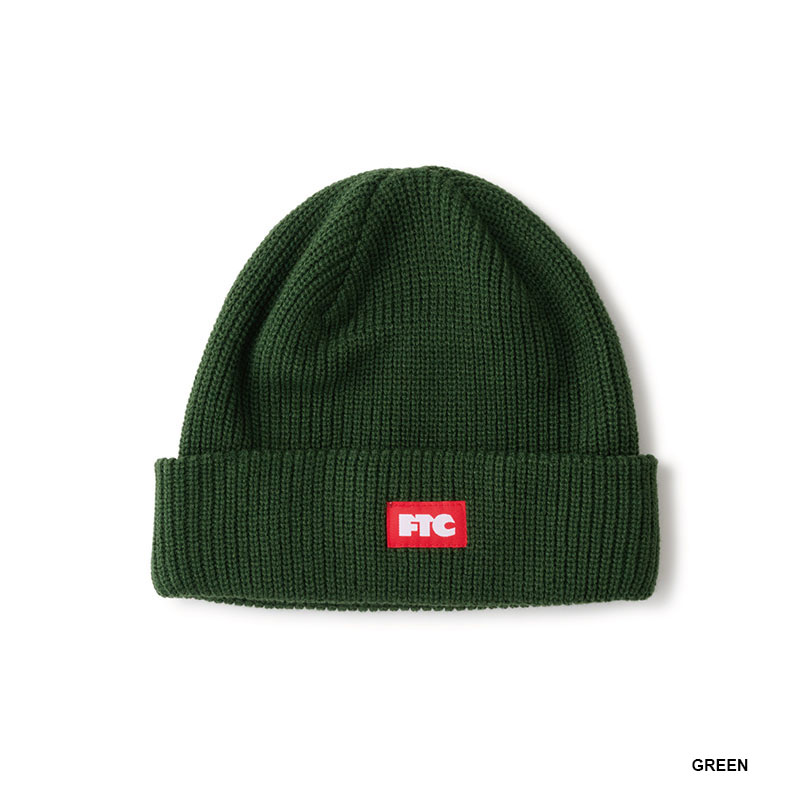 FTC(エフティーシー)/ BOX LOGO BEANIE -3.COLOR-