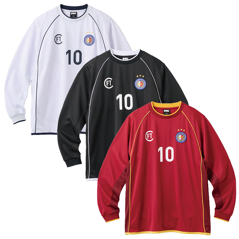 FTC(エフティーシー)/ PIPING L/S SOCCER JERSEY -3.COLOR-