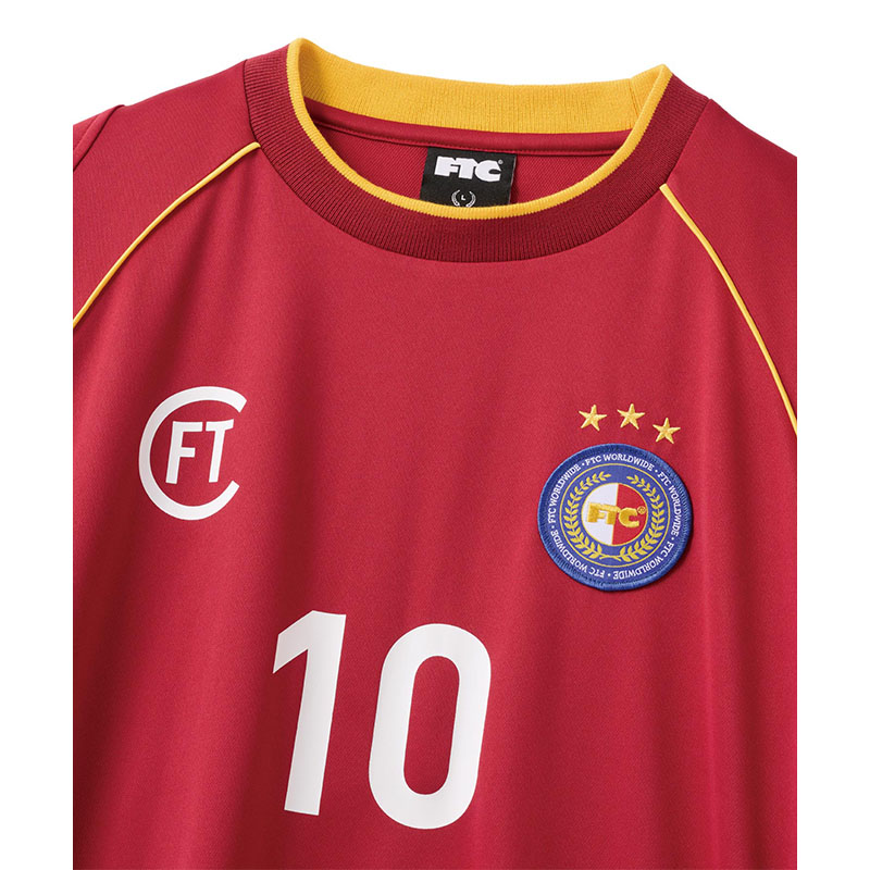 FTC(エフティーシー)/ PIPING L/S SOCCER JERSEY -3.COLOR-
