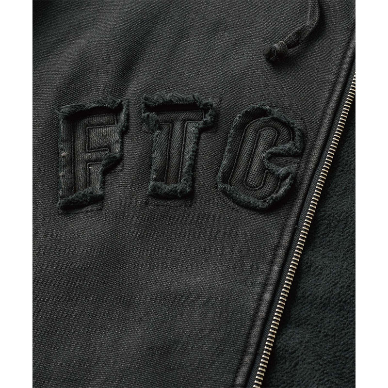 FTC(エフティーシー)/ CUTOUT ARC LOGO ZIP UP HOODY -2.COLOR-