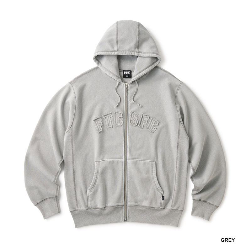 FTC(エフティーシー)/ CUTOUT ARC LOGO ZIP UP HOODY -2.COLOR-