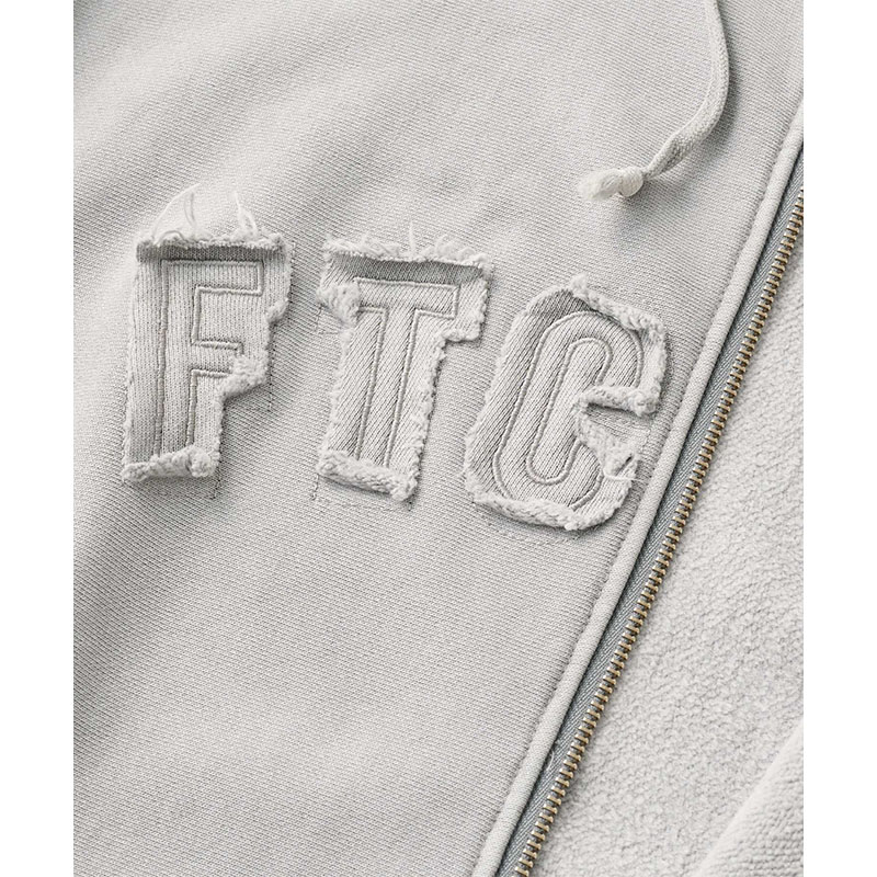 FTC(エフティーシー)/ CUTOUT ARC LOGO ZIP UP HOODY -2.COLOR-