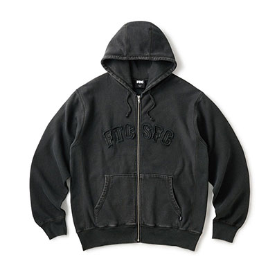 FTC(エフティーシー)/ CUTOUT ARC LOGO ZIP UP HOODY -2.COLOR-