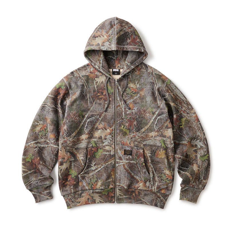 FTC(エフティーシー)/ THERMAL LINED ZIP UP HOODY -CAMO-