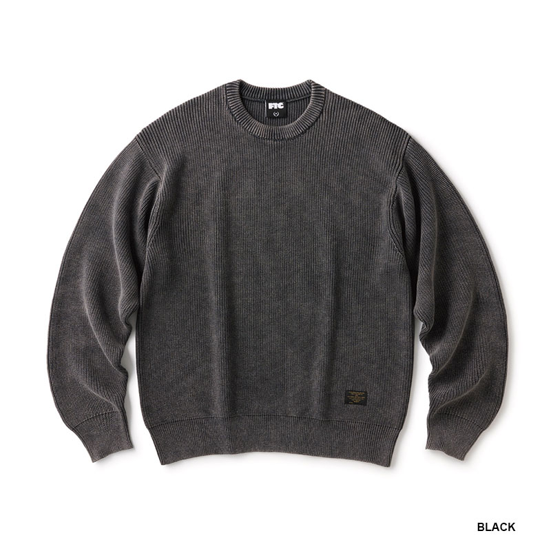 FTC(エフティーシー)/ BLEACH RIB KNIT SWEATER -2.COLOR-