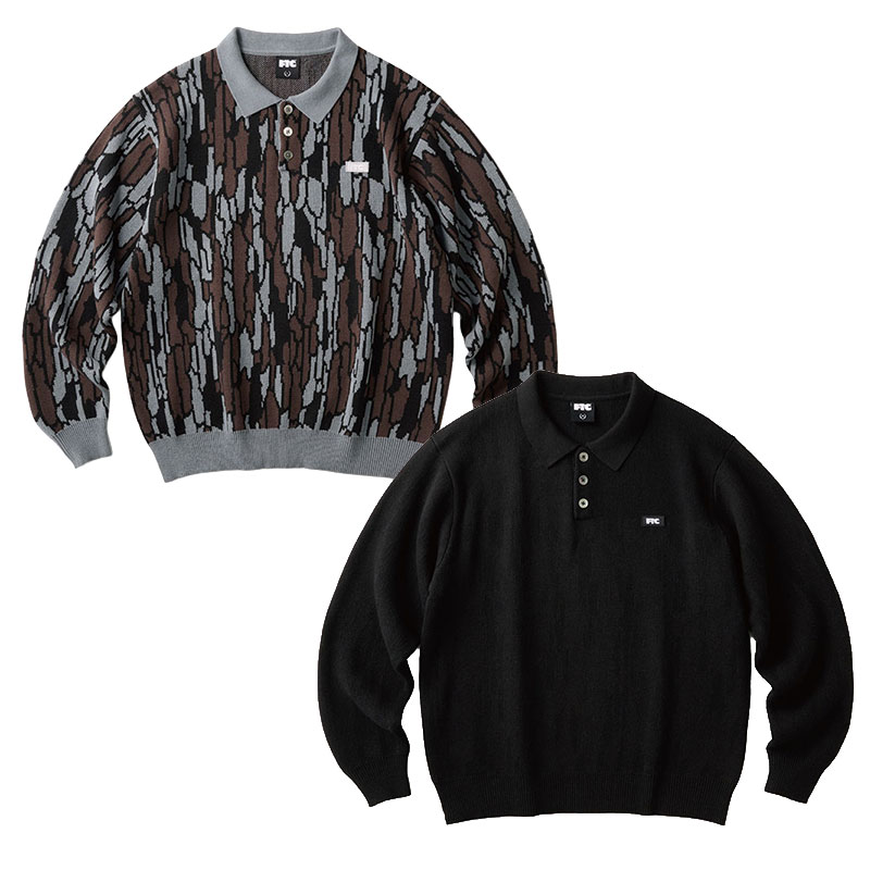 FTC(エフティーシー)/ KNIT POLO SWEATER -2.COLOR-