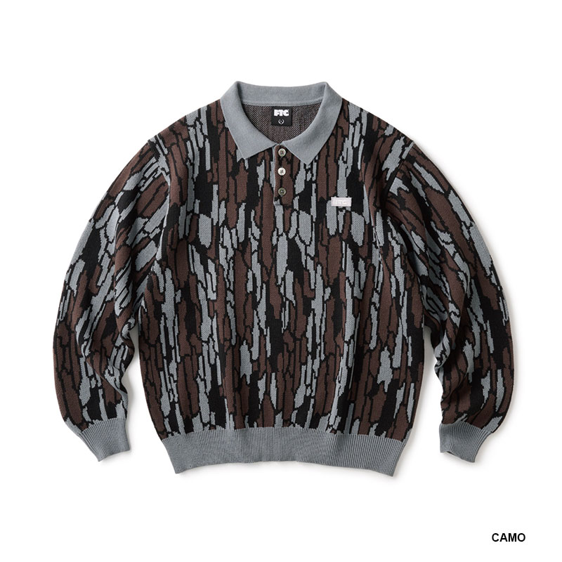 FTC(エフティーシー)/ KNIT POLO SWEATER -2.COLOR-