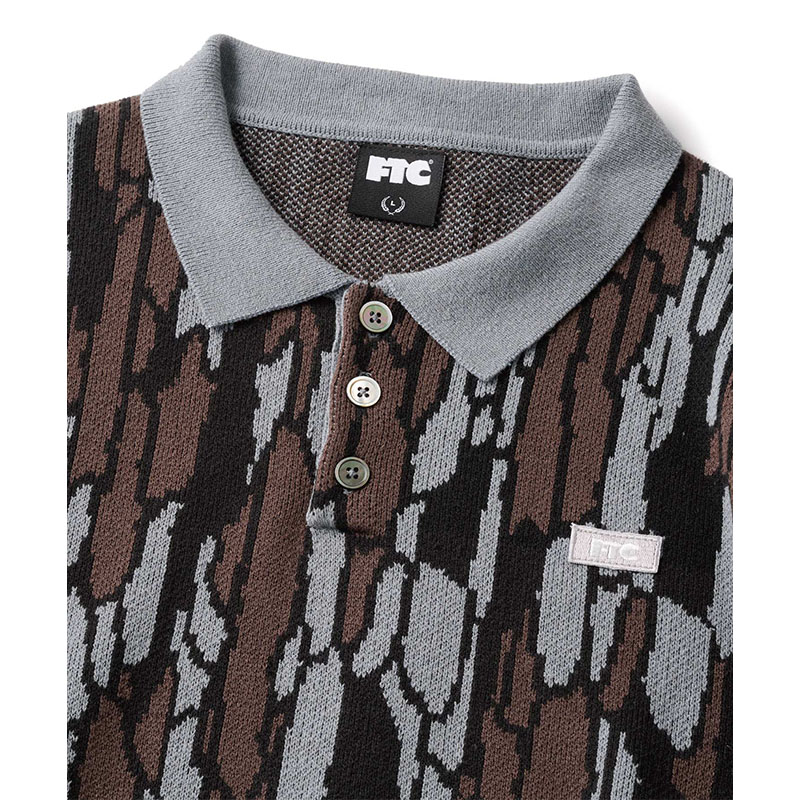 FTC(エフティーシー)/ KNIT POLO SWEATER -2.COLOR-