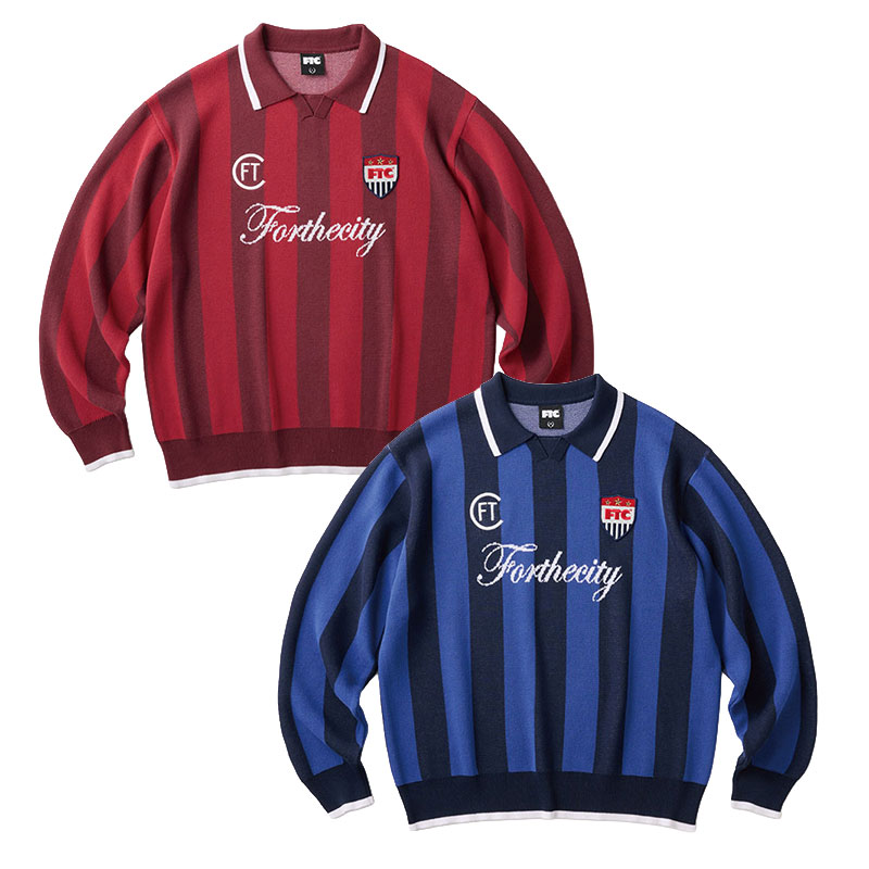 FTC(エフティーシー)/ KNIT SOCCER SWEATER -2.COLOR-