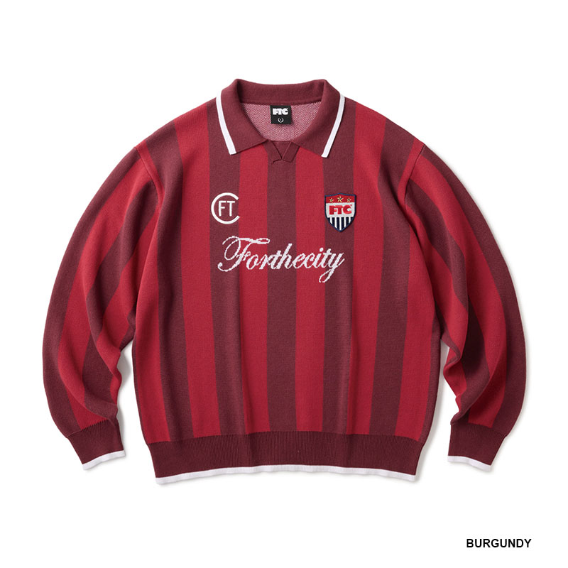 FTC(エフティーシー)/ KNIT SOCCER SWEATER -2.COLOR-