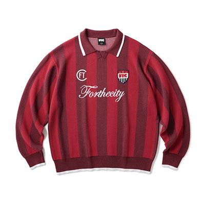 FTC(エフティーシー)/ KNIT SOCCER SWEATER -2.COLOR-