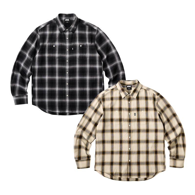 FTC(エフティーシー)/ SHADOW PLAID SHIRT -2.COLOR-