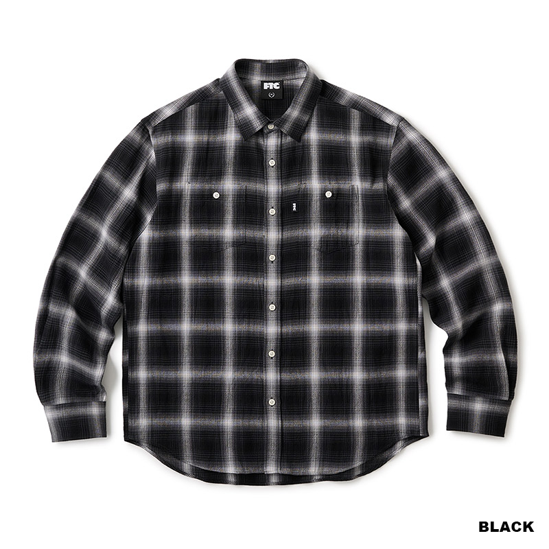 FTC(エフティーシー)/ SHADOW PLAID SHIRT -2.COLOR-