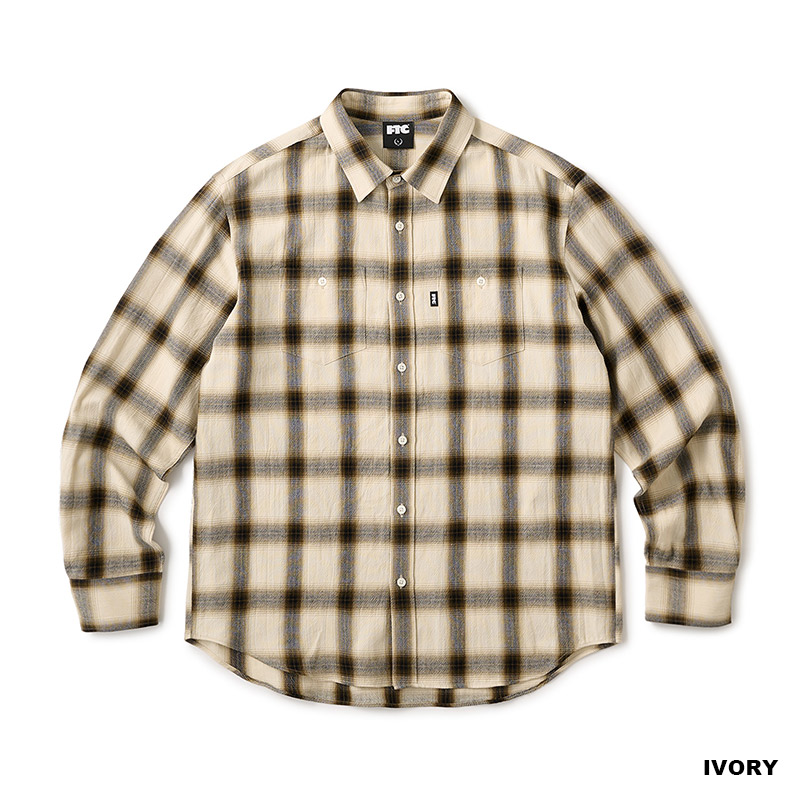 FTC(エフティーシー)/ SHADOW PLAID SHIRT -2.COLOR-
