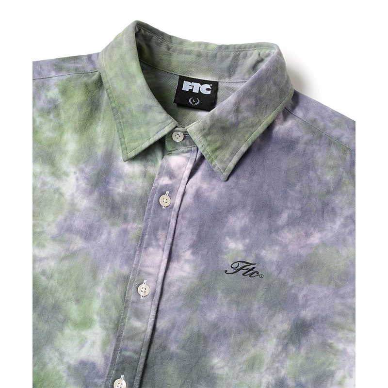 FTC(エフティーシー)/ WASHED TWILL SHIRT -DYED CAMO-