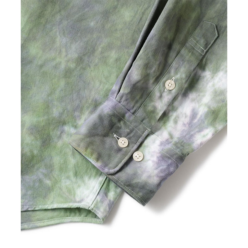 FTC(エフティーシー)/ WASHED TWILL SHIRT -DYED CAMO-