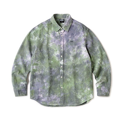 FTC(エフティーシー)/ WASHED TWILL SHIRT -DYED CAMO-