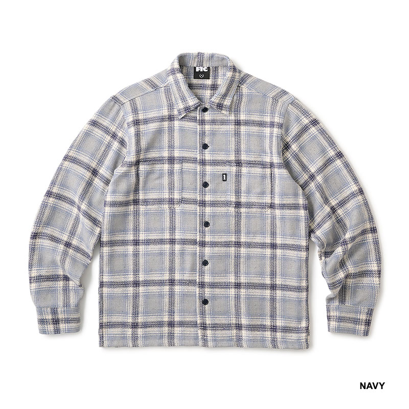 FTC(エフティーシー)/ LOOSE GAUGE PLAID SHIRT -2.COLOR-