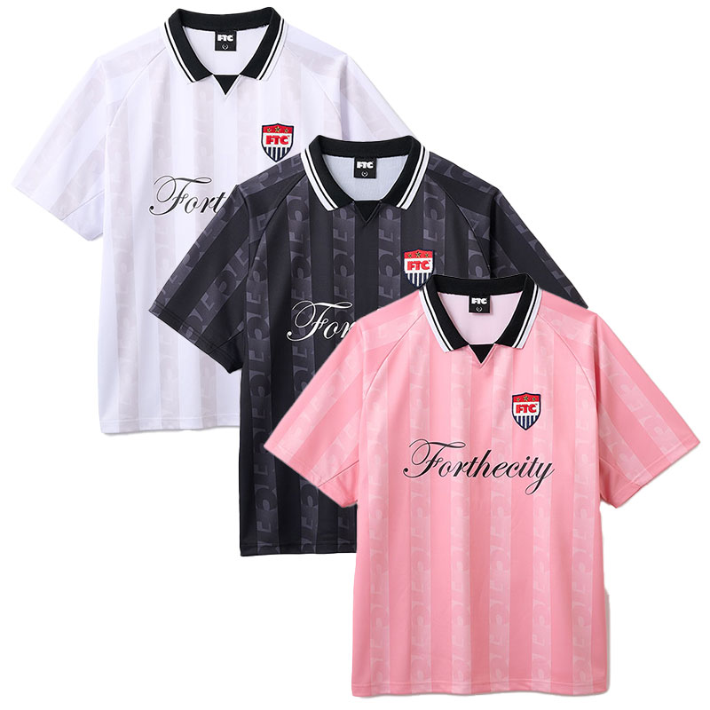 FTC(エフティーシー)/ STRIPE LOGO SOCCER JERSEY -3.COLOR-