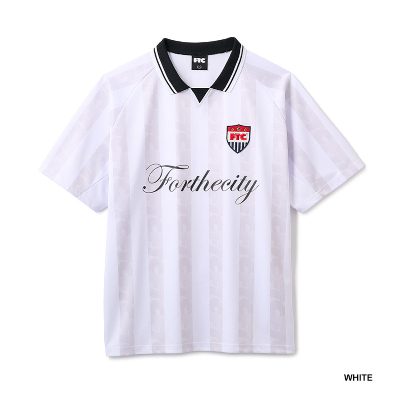 FTC(エフティーシー)/ STRIPE LOGO SOCCER JERSEY -3.COLOR-