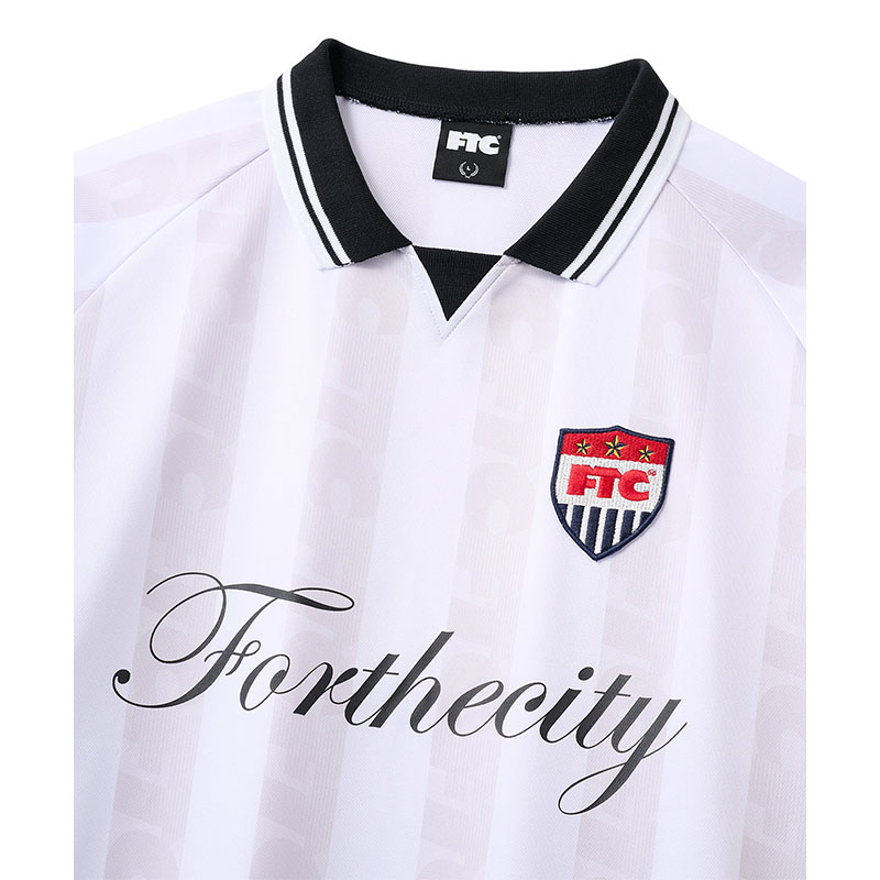 FTC(エフティーシー)/ STRIPE LOGO SOCCER JERSEY -3.COLOR-