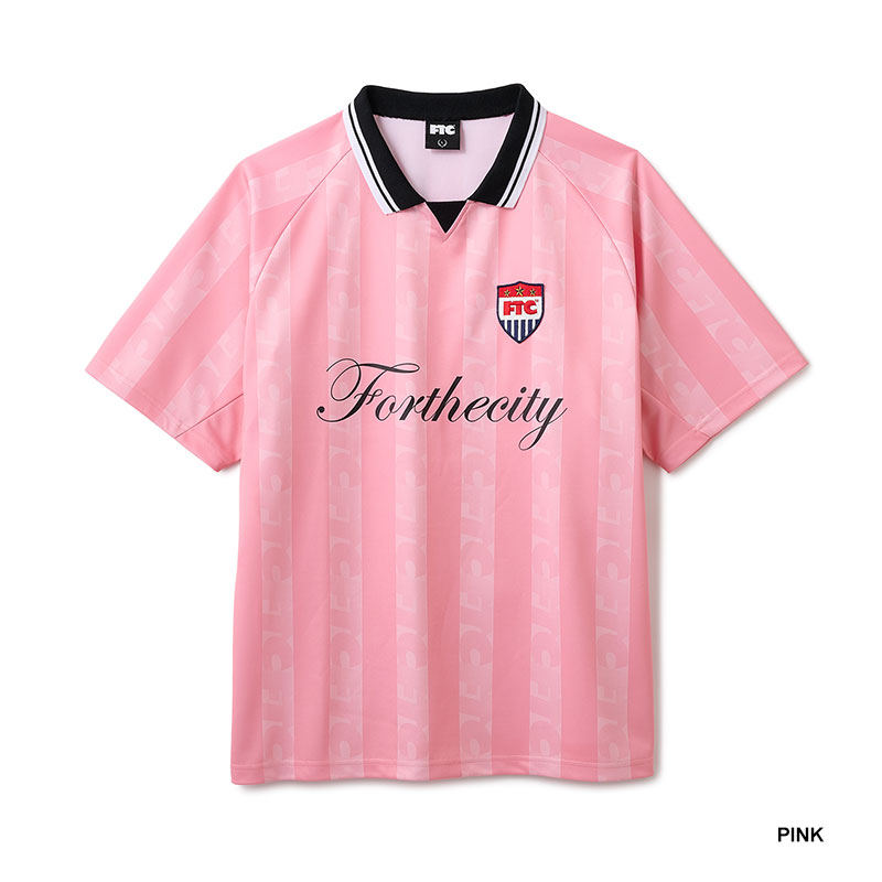 FTC(エフティーシー)/ STRIPE LOGO SOCCER JERSEY -3.COLOR-