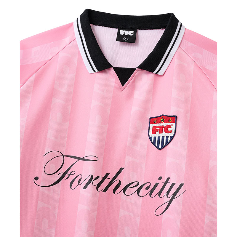 FTC(エフティーシー)/ STRIPE LOGO SOCCER JERSEY -3.COLOR-