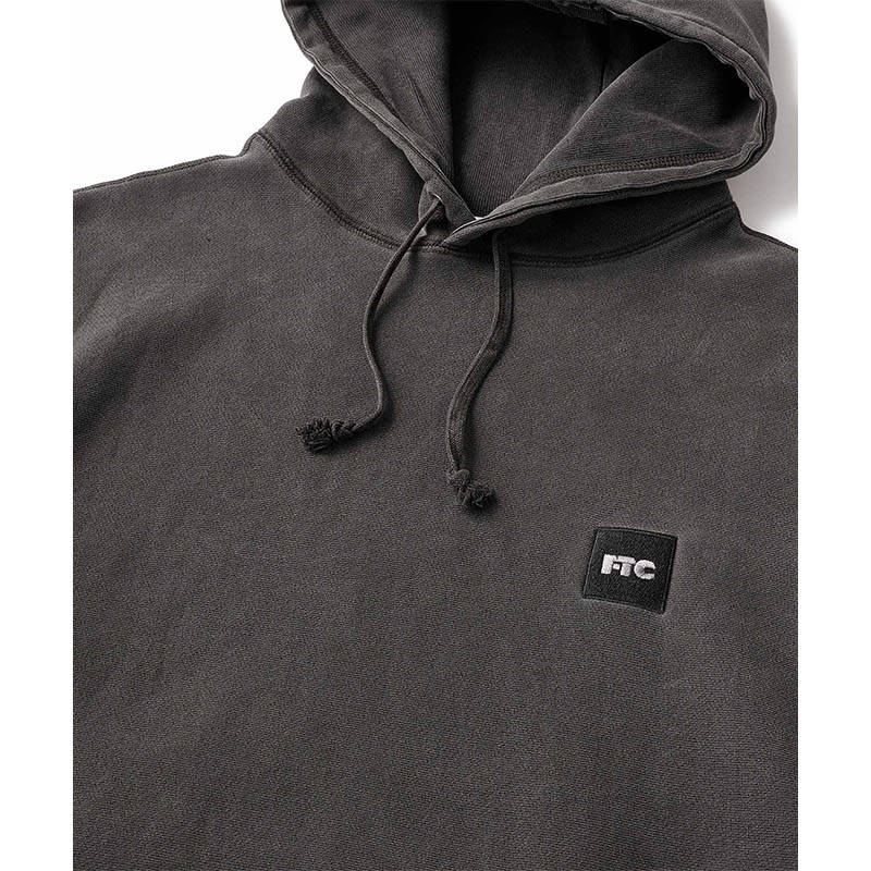 FTC(エフティーシー)/ PIGMENT DYED BOX LOGO PULLOVER HOODY -2.COLOR-