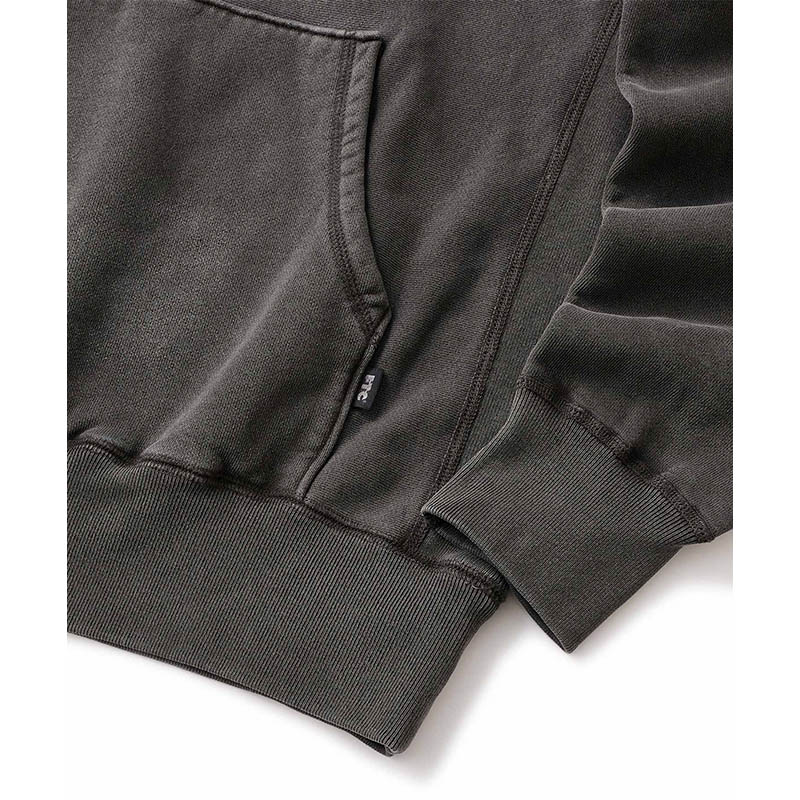 FTC(エフティーシー)/ PIGMENT DYED BOX LOGO PULLOVER HOODY -2.COLOR-