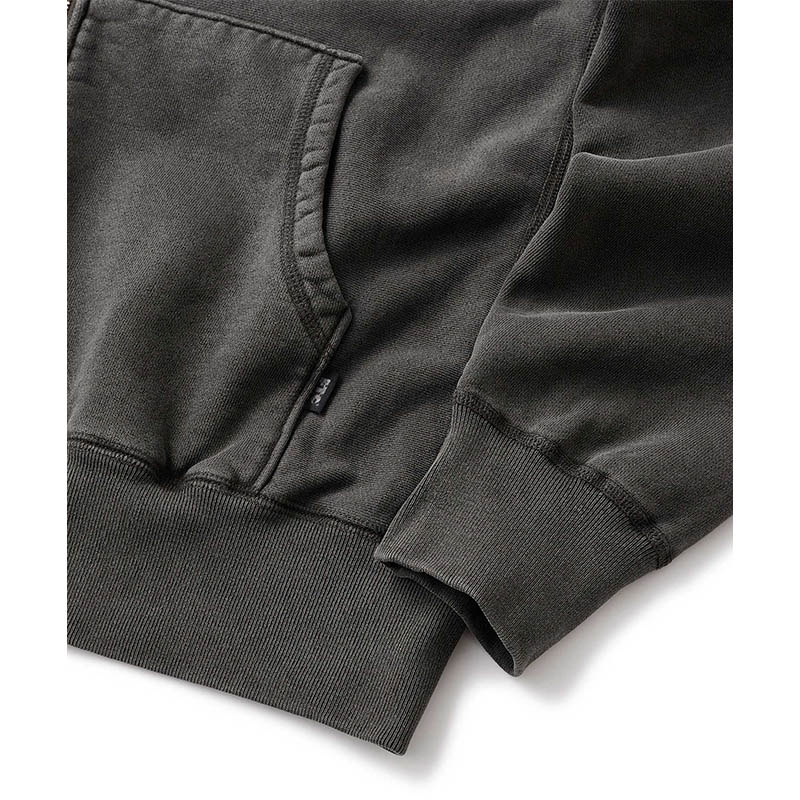 FTC(エフティーシー)/ PIGMENT DYED BOX LOGO ZIP UP HOODY -3.COLOR-