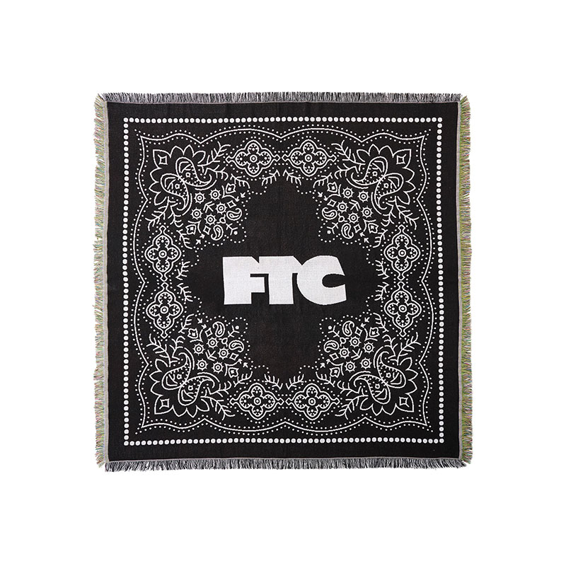 FTC(エフティーシー)/ BANDANA BLANKET -BLACK-