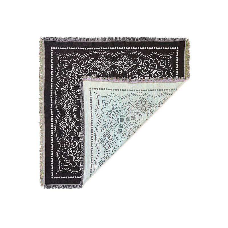 FTC(エフティーシー)/ BANDANA BLANKET -BLACK-