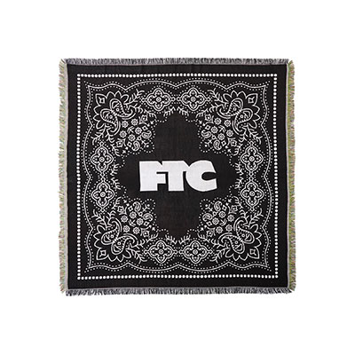 FTC(エフティーシー)/ BANDANA BLANKET -BLACK-