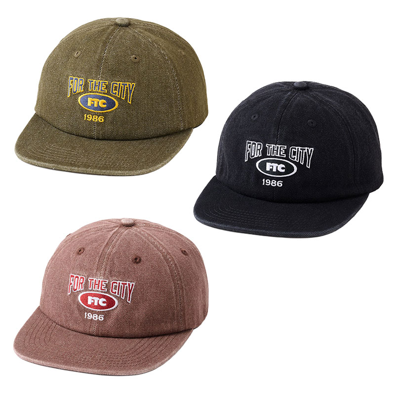 FTC(エフティーシー)/ WASHED DENIM 6 PANEL -3.COLOR-