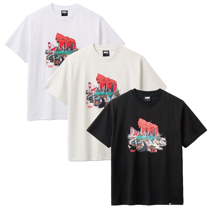 FTC(エフティーシー)/ SF LANDSCAPE TEE -3.COLOR-