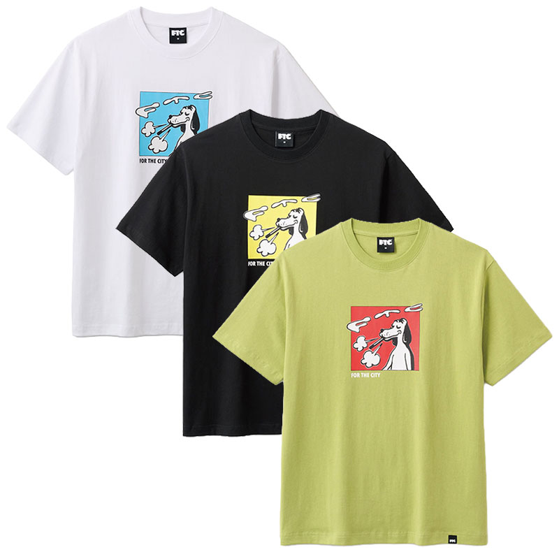 FTC(エフティーシー)/ SMOKING DOG TEE -3.COLOR-