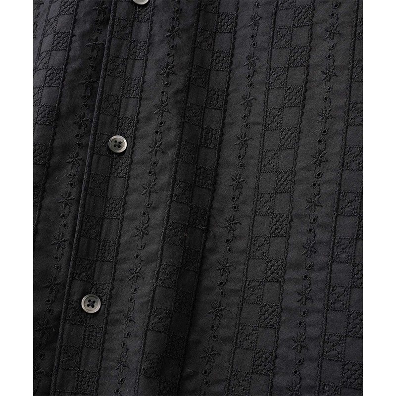 FTC(エフティーシー)/ CHECKER LACE SHIRT -2.COLOR-