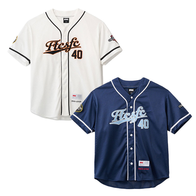 FTC(エフティーシー)/ 40TH BASEBALL JERSEY -2.COLOR-