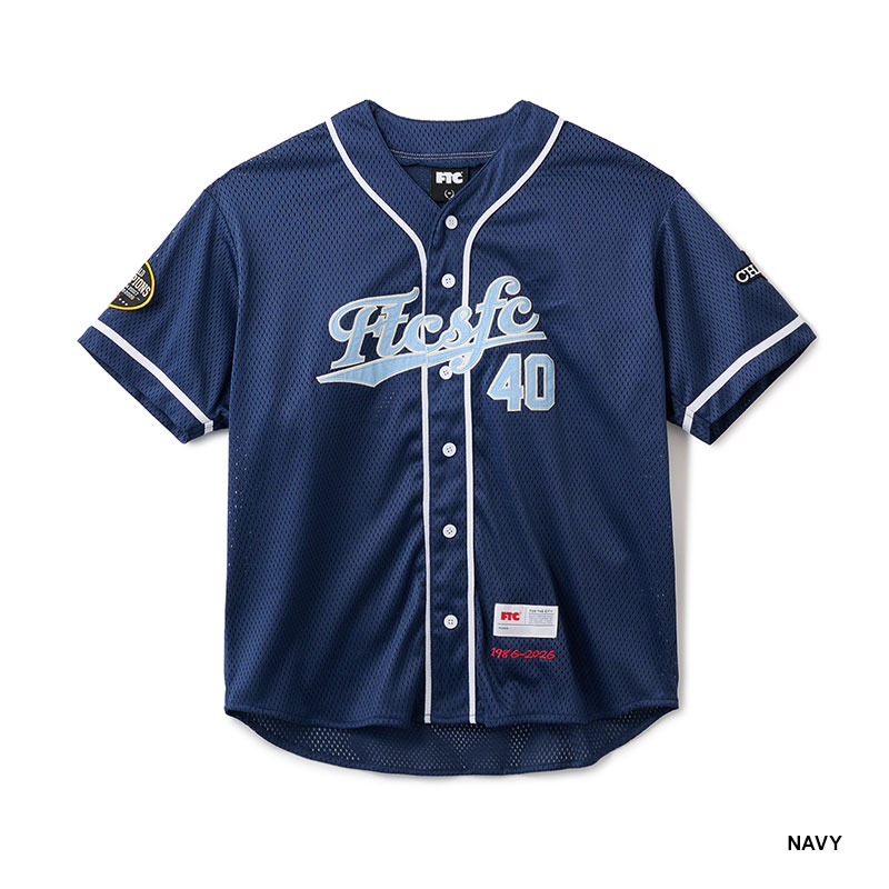 FTC(エフティーシー)/ 40TH BASEBALL JERSEY -2.COLOR-