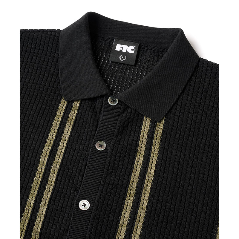 FTC(エフティーシー)/ INTARSIA KNIT SHIRT -2.COLOR-